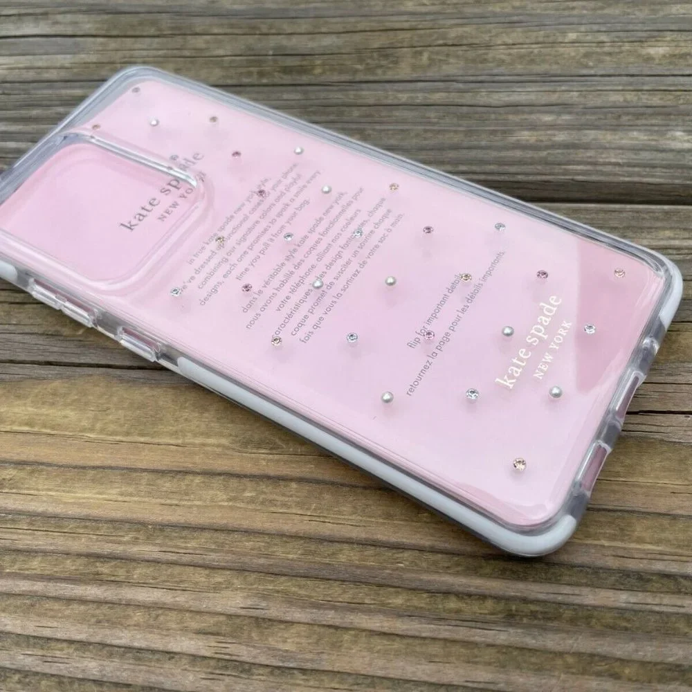 Kate Spade New York Phone Case for Samsung Galaxy S20 Ultra Clear w/ Crystal $50